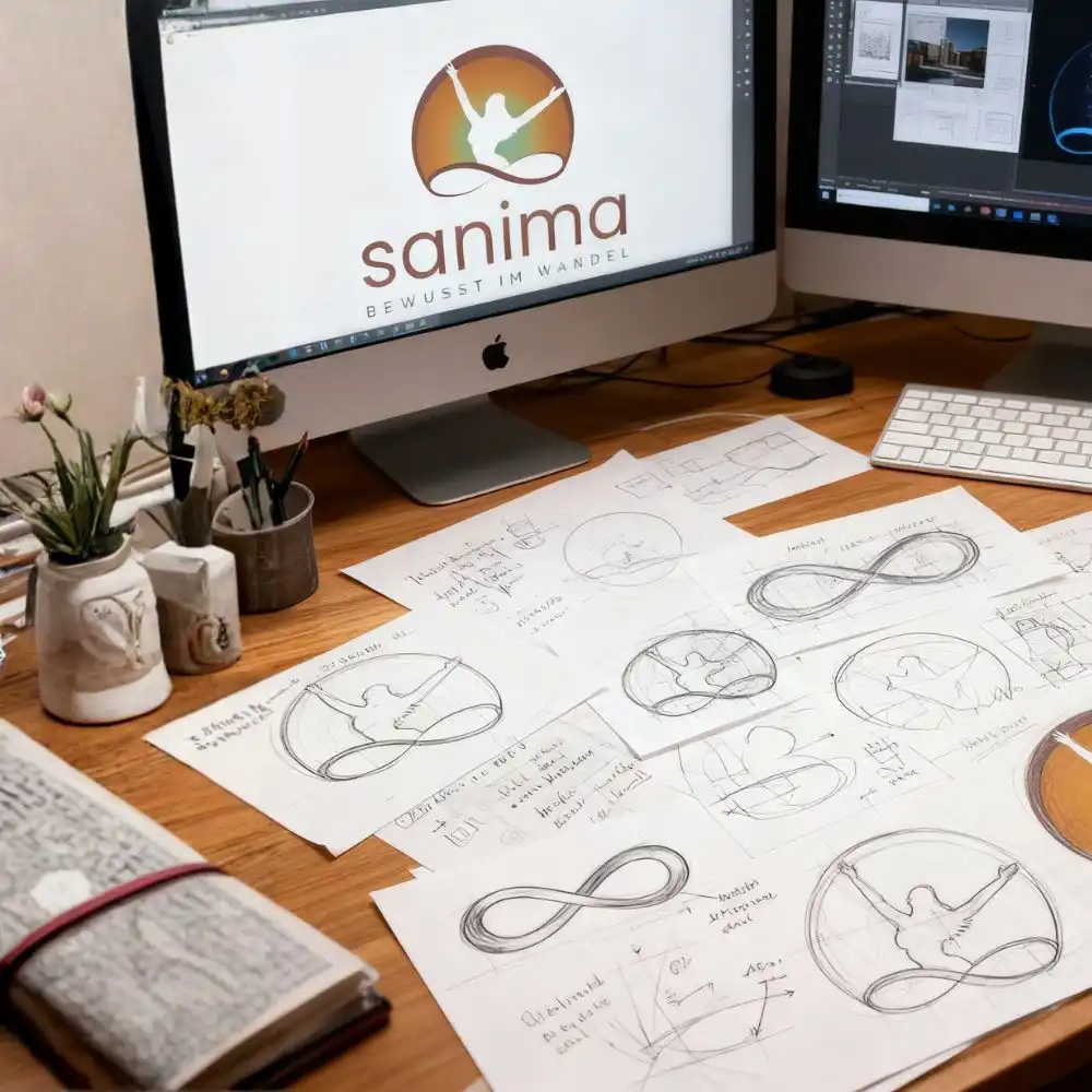 Logo-Entwicklung für sanima
